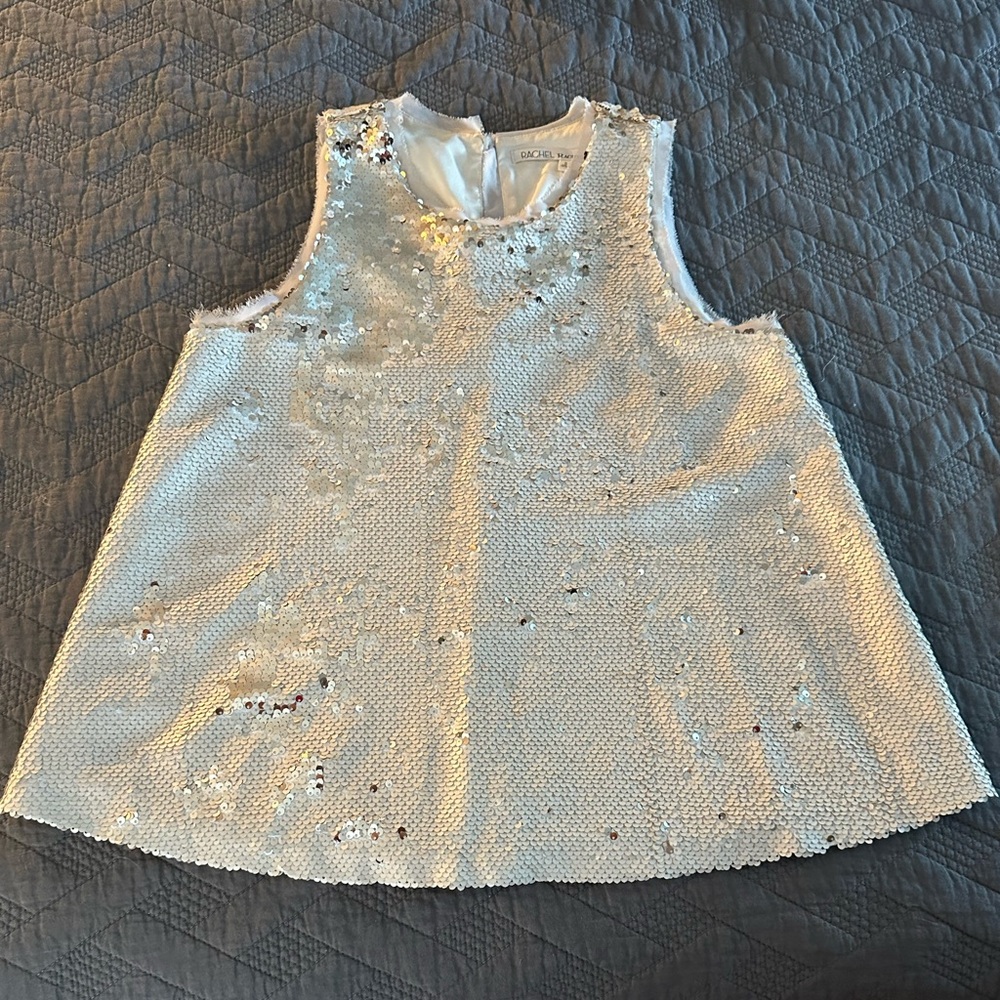 Rachel Roy reverse sequin tank top